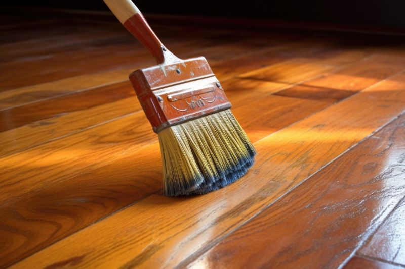 Walnut Floor Staining in Kansas City, KS