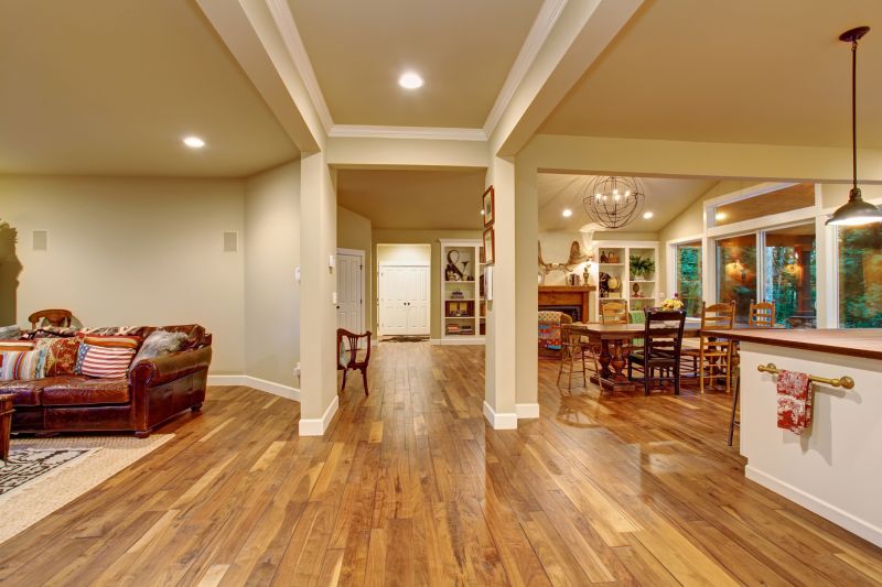 Hardwood Flooring in Living Room